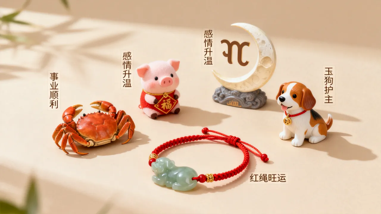 属猪巨蟹座2026年二月运势如何,属狗转运吉祥物怎么选? 属猪巨蟹座2026年二月运势如何,属狗转运吉祥物怎么选?