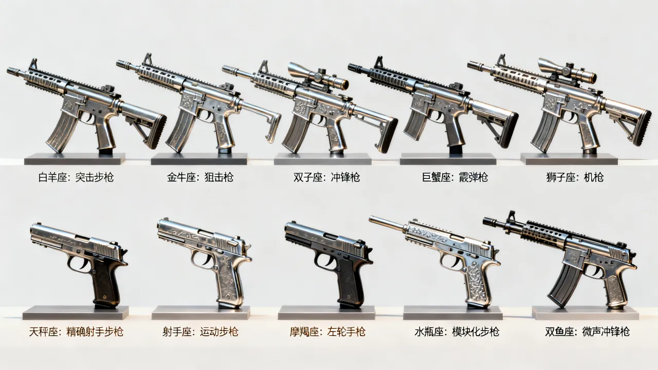 十二星座适合什么枪?十二星座专属枪械是哪把 十二星座适合什么枪?十二星座专属枪械是哪把