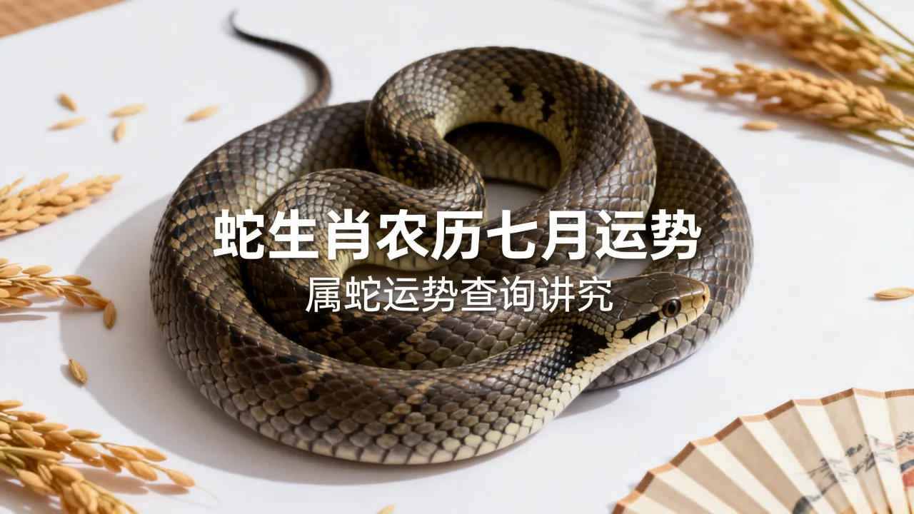 蛇生肖农历七月运势如何,属蛇农历七月运势查询有哪些讲究? 蛇生肖农历七月运势如何,属蛇农历七月运势查询有哪些讲究?