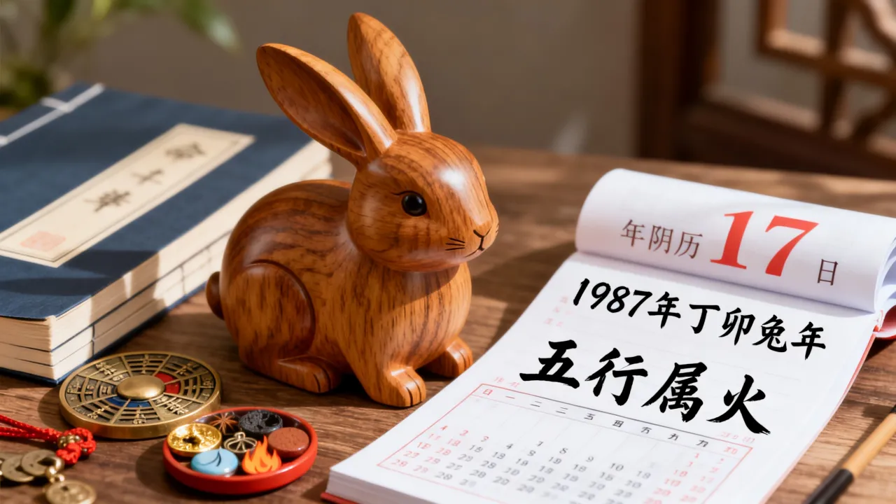 1987阴历17日出生是什么命,1987年属兔五行属什么命 1987阴历17日出生是什么命,1987年属兔五行属什么命