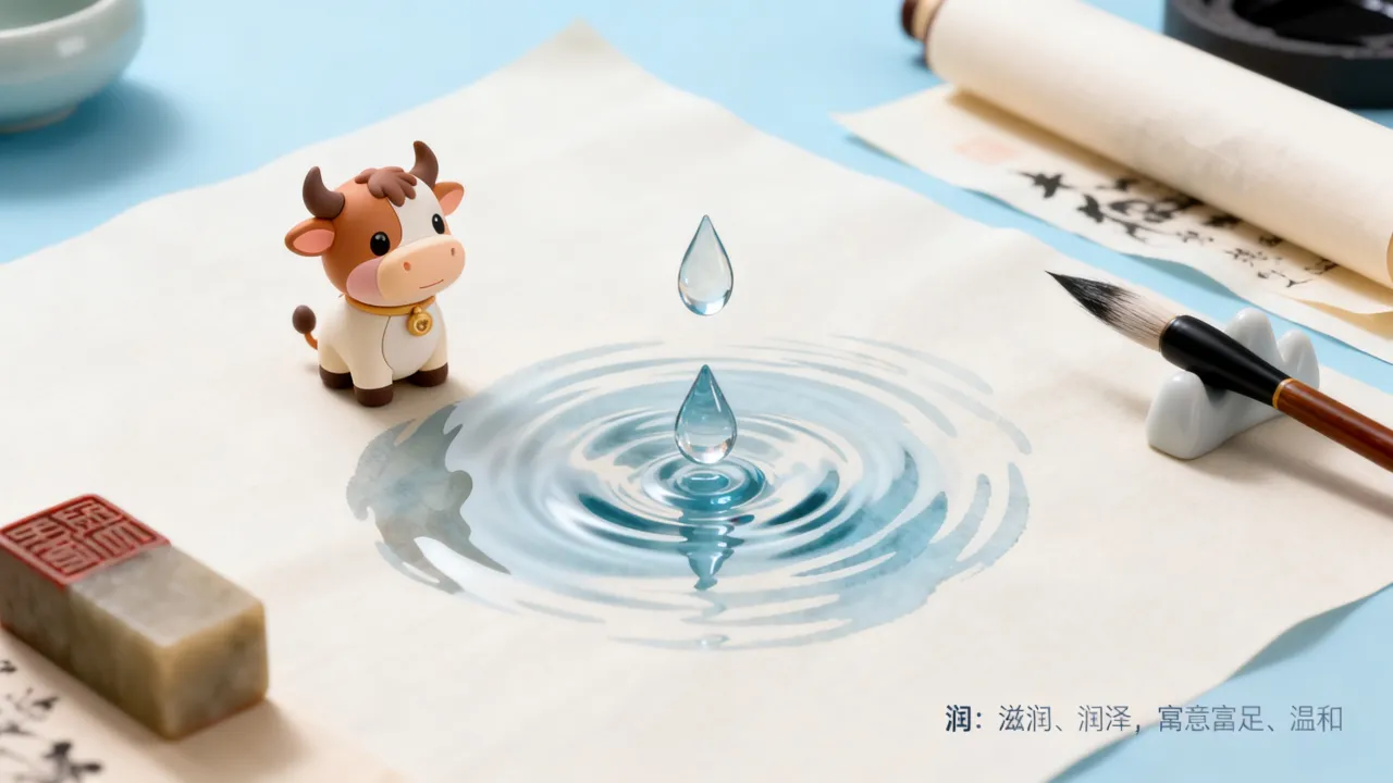 牛宝宝起名润字怎么样,润字取名寓意和好不好? 牛宝宝起名润字怎么样,润字取名寓意和好不好?