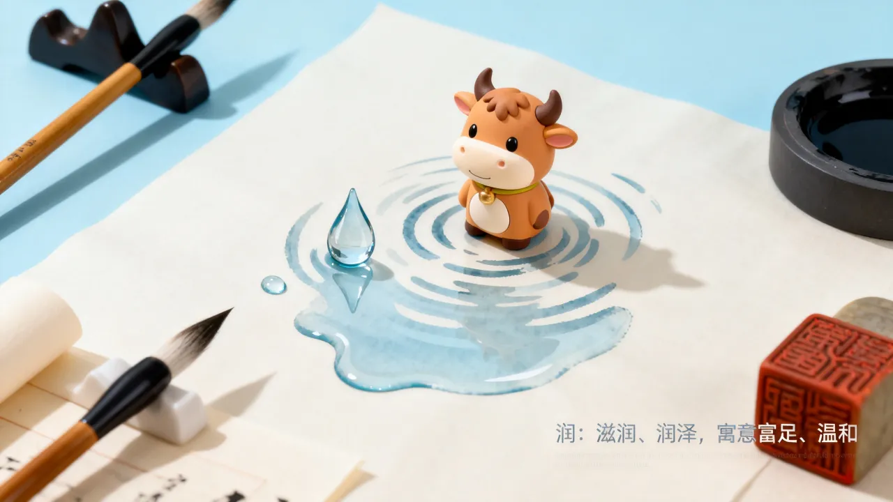牛宝宝起名润字怎么样，润字取名寓意和好不好？