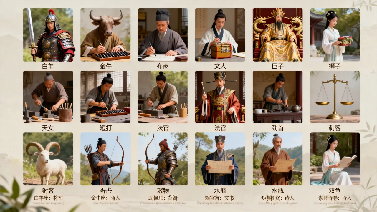 十二星座穿越到古代是什么身份,古代身份测试你属于谁? 十二星座穿越到古代是什么身份,古代身份测试你属于谁?