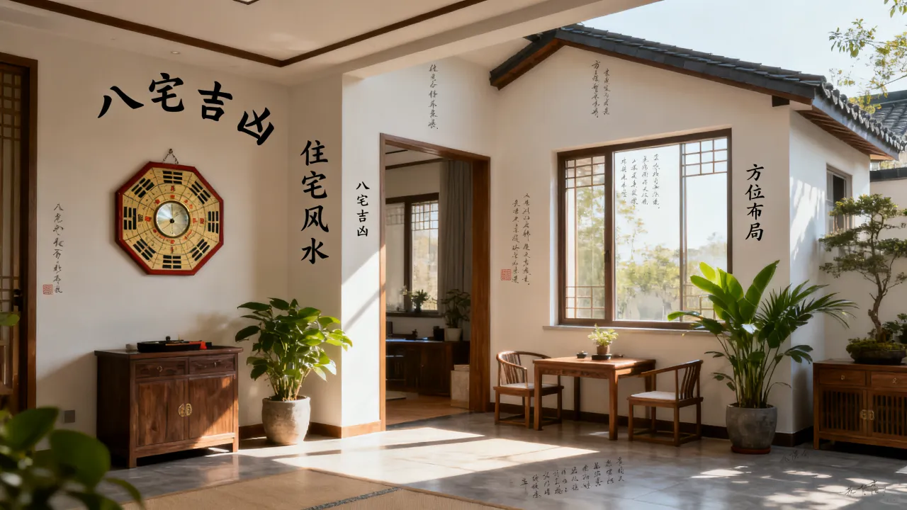 八宅吉凶怎么看，住宅风水吉凶如何准确判断？