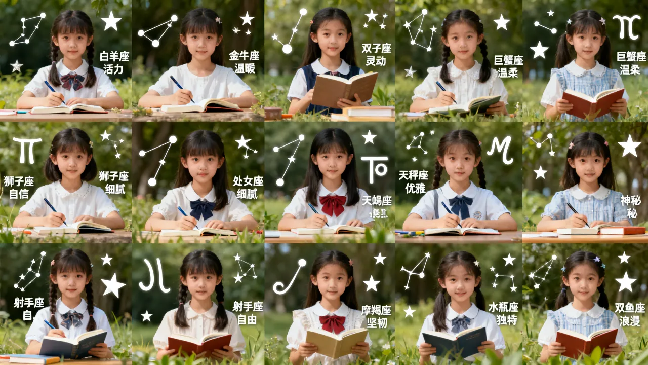 十二星座女孩怎么取名好听？星座起名技巧大全