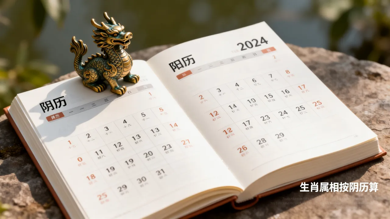 2024年生肖表是按阴历还是阳历？生肖属相到底按阴历还是农历算？