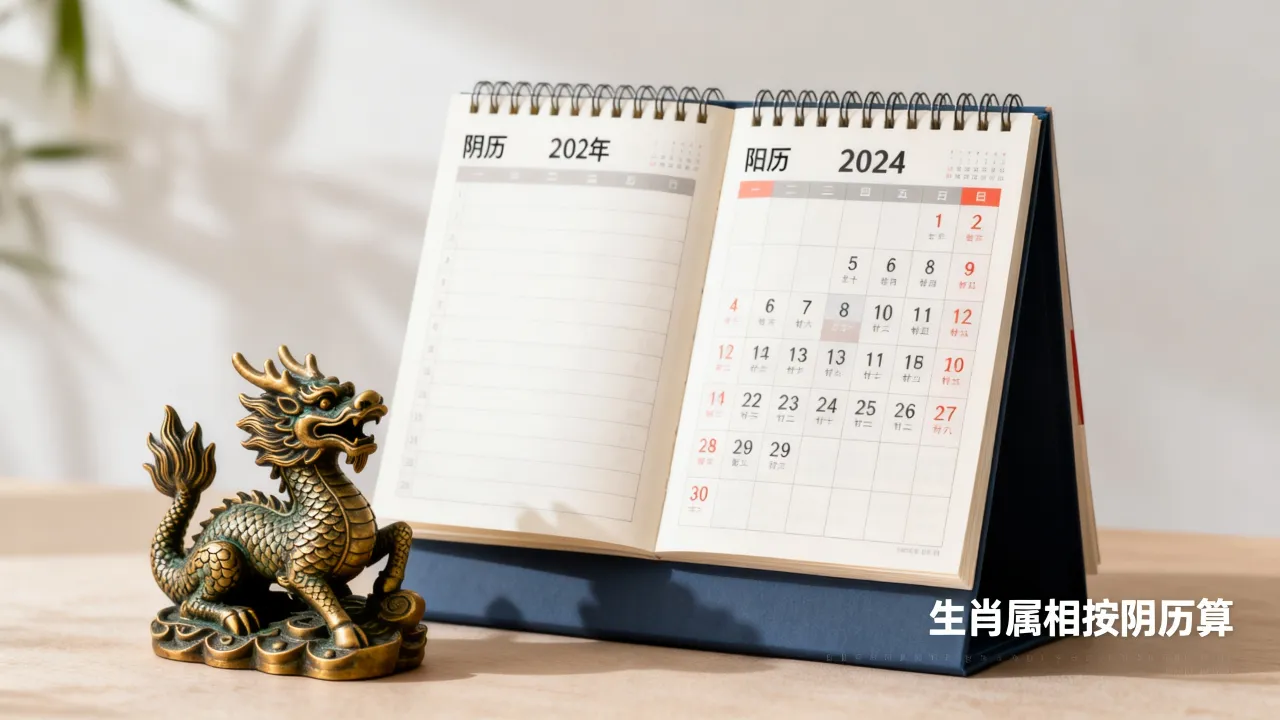 2024年生肖表是按阴历还是阳历？生肖属相到底按阴历还是农历算？