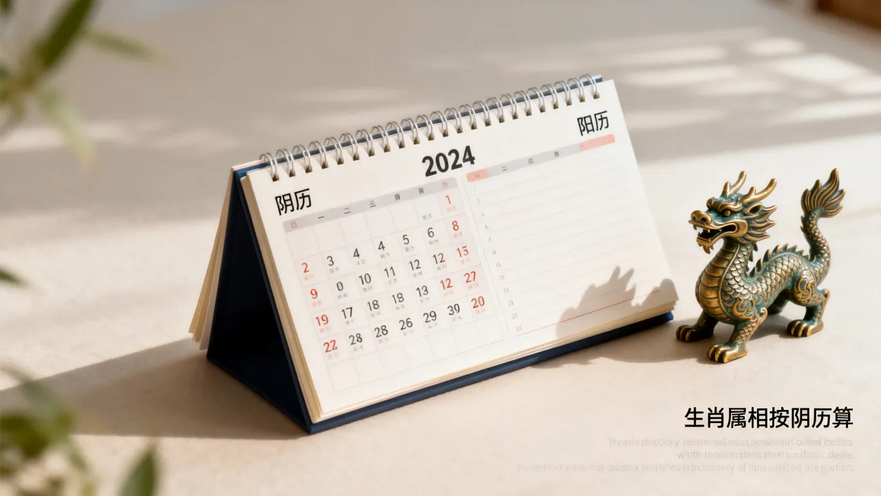 2024年生肖表是按阴历还是阳历？生肖属相到底按阴历还是农历算？