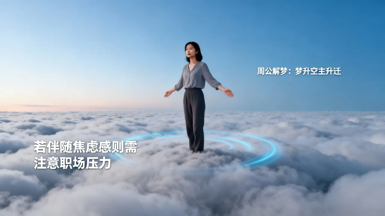 梦到了自己升空是什么预兆，周公解梦预示哪些吉凶征兆？