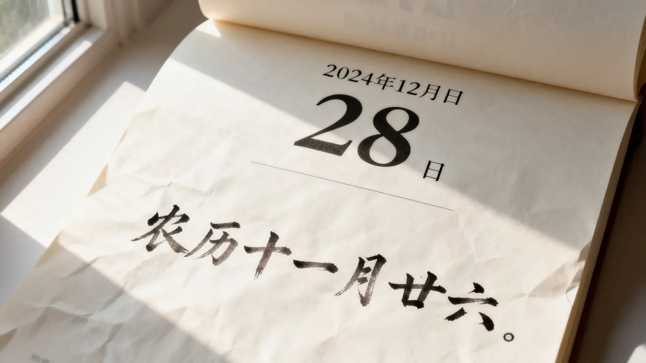 12月28日阴历是几号,农历查询 12月28日阴历是几号,农历查询