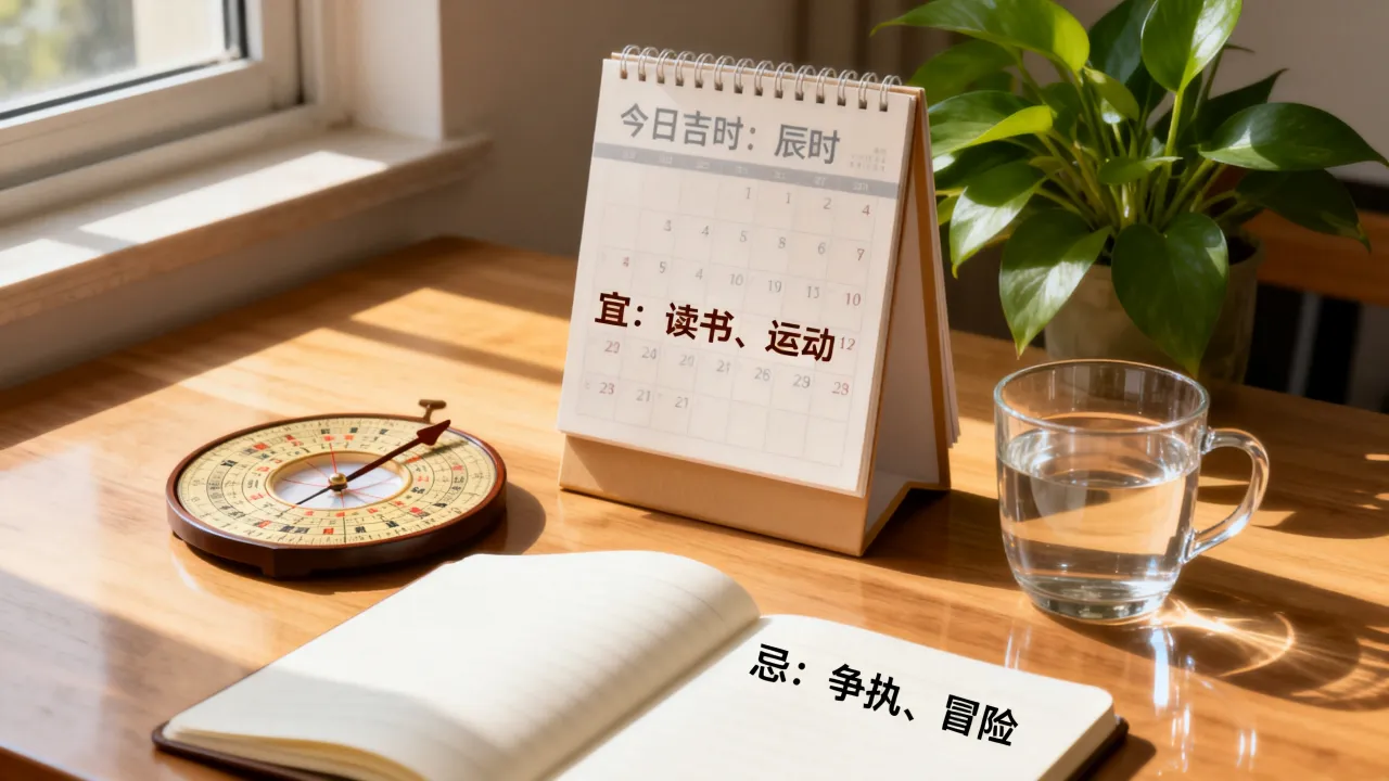 今日吉凶情况怎么样，运势好不好，适合做什么事？