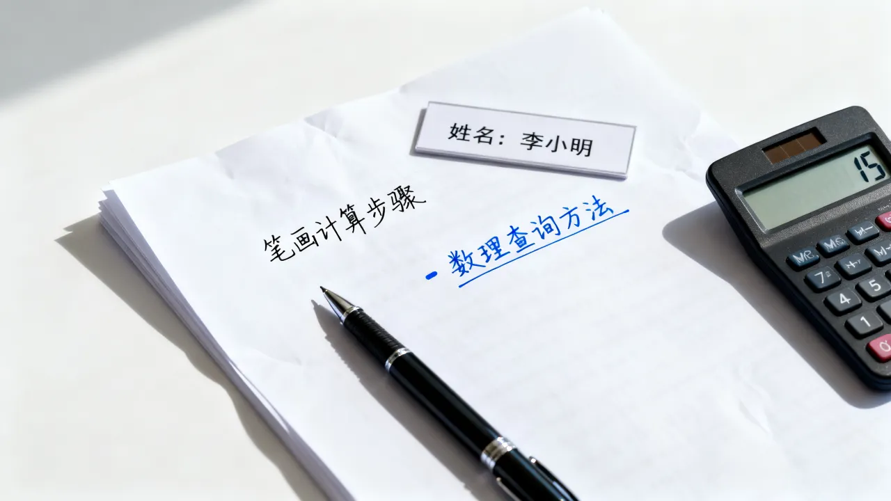 名字笔画怎么算测吉凶？姓名数理吉凶查询方法详解