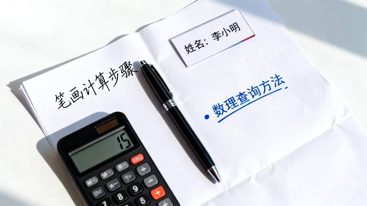 名字笔画怎么算测吉凶?姓名数理吉凶查询方法详解 名字笔画怎么算测吉凶?姓名数理吉凶查询方法详解
