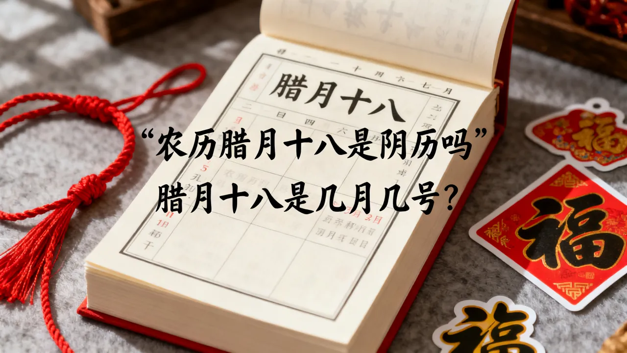 农历腊月十八是阴历吗,腊月十八是几月几号? 农历腊月十八是阴历吗,腊月十八是几月几号?