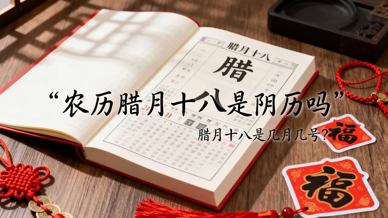 农历腊月十八是阴历吗,腊月十八是几月几号? 农历腊月十八是阴历吗,腊月十八是几月几号?