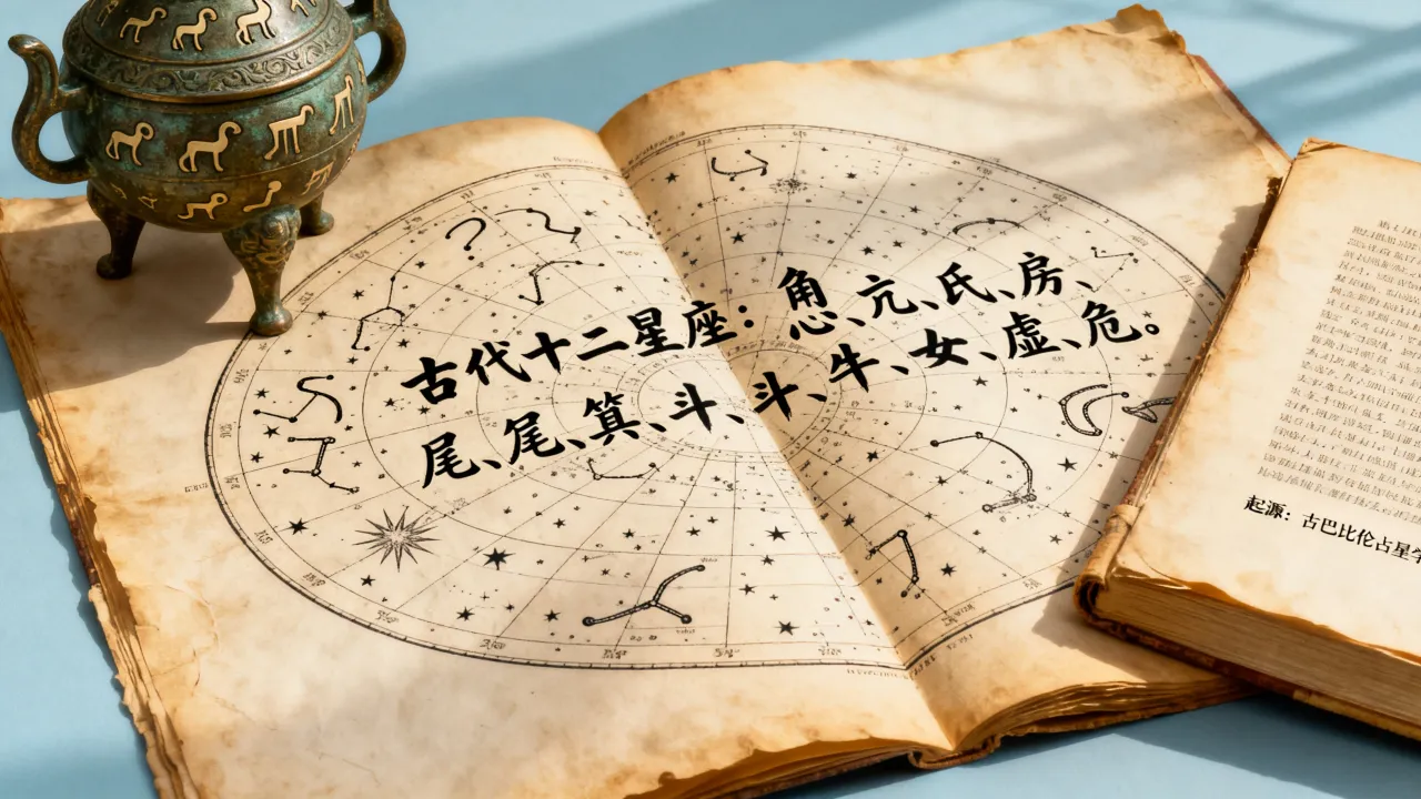 古代的十二星座具体有哪些?,十二星座的起源是什么 古代的十二星座具体有哪些?,十二星座的起源是什么