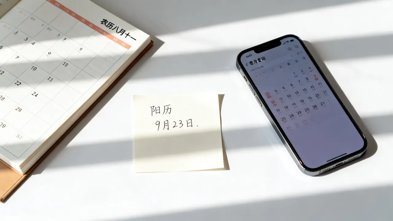 阳历9月23日阴历是多少?农历八月十一怎么查 阳历9月23日阴历是多少?农历八月十一怎么查