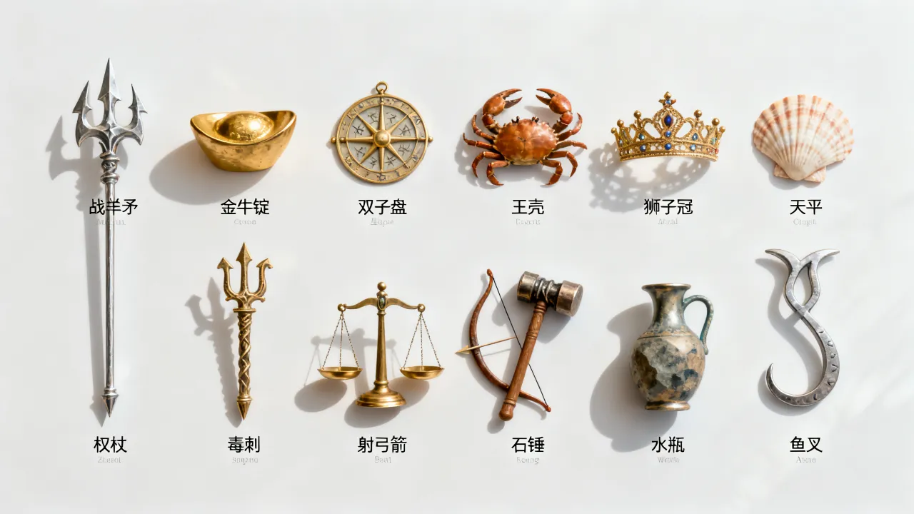 十二星座专属法器是什么?你的本命法宝是哪一件? 十二星座专属法器是什么?你的本命法宝是哪一件?