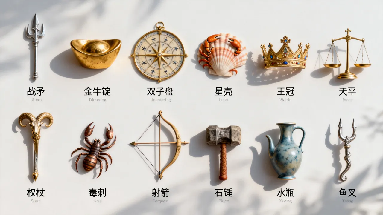 十二星座专属法器是什么?你的本命法宝是哪一件? 十二星座专属法器是什么?你的本命法宝是哪一件?