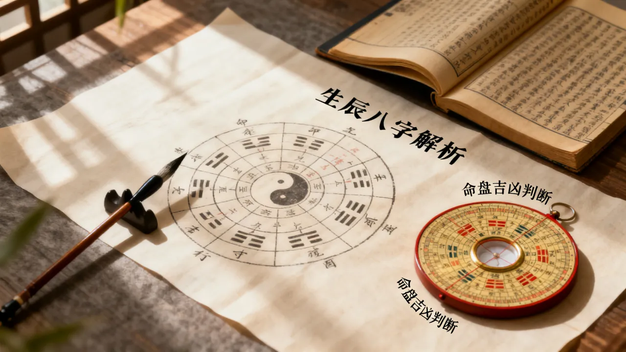 生辰八字如何看吉凶，命盘解析详解方法