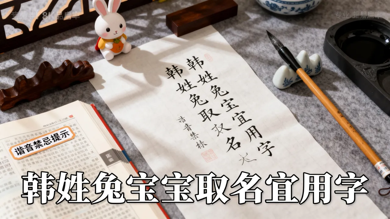 韩氏兔宝宝怎么起名?,韩姓兔年宝宝取名宜用字谐音禁忌? 韩氏兔宝宝怎么起名?,韩姓兔年宝宝取名宜用字谐音禁忌?