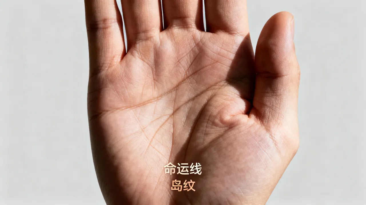 命运线有岛纹代表什么?命运线岛纹是怎么回事 命运线有岛纹代表什么?命运线岛纹是怎么回事