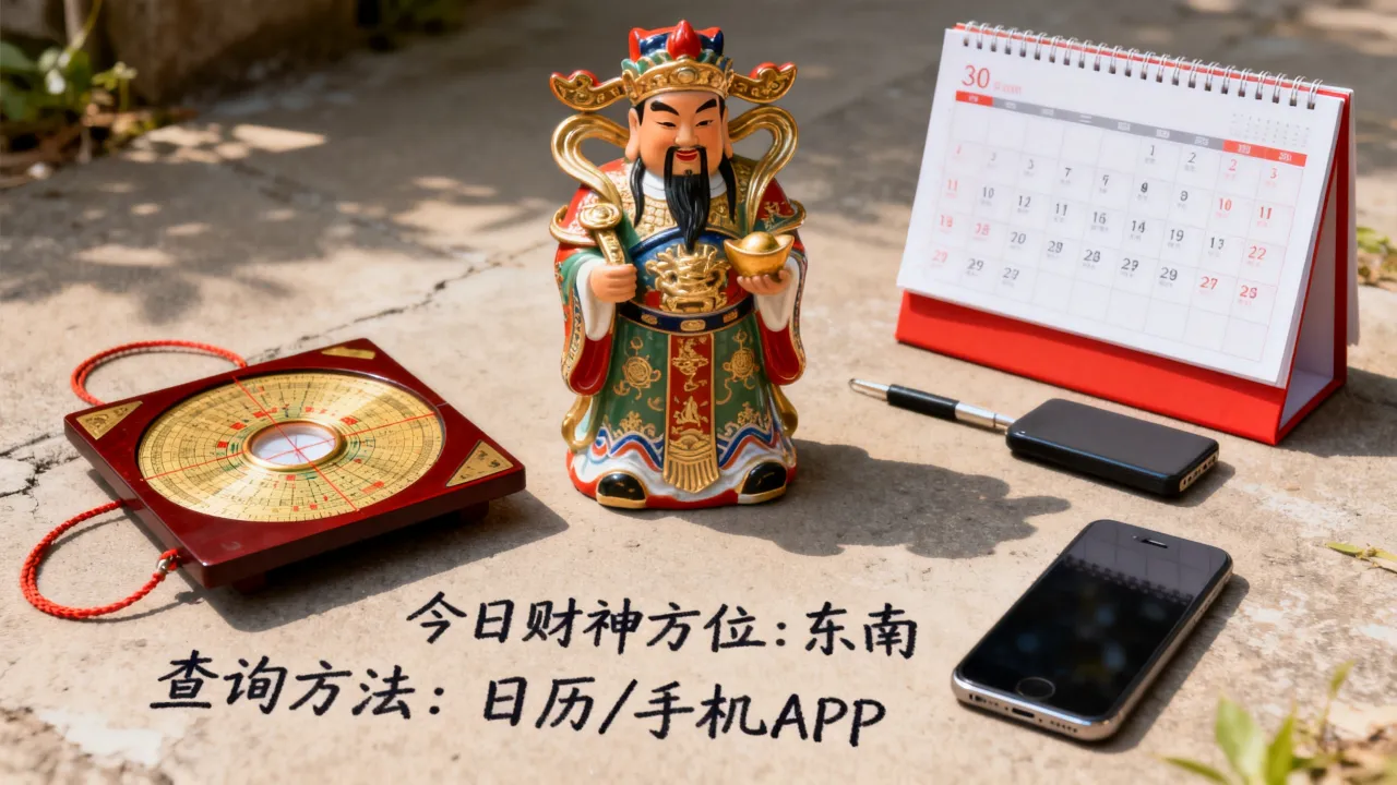 今日阴历财神位置在哪里,今天财神方位查询怎么查 今日阴历财神位置在哪里,今天财神方位查询怎么查