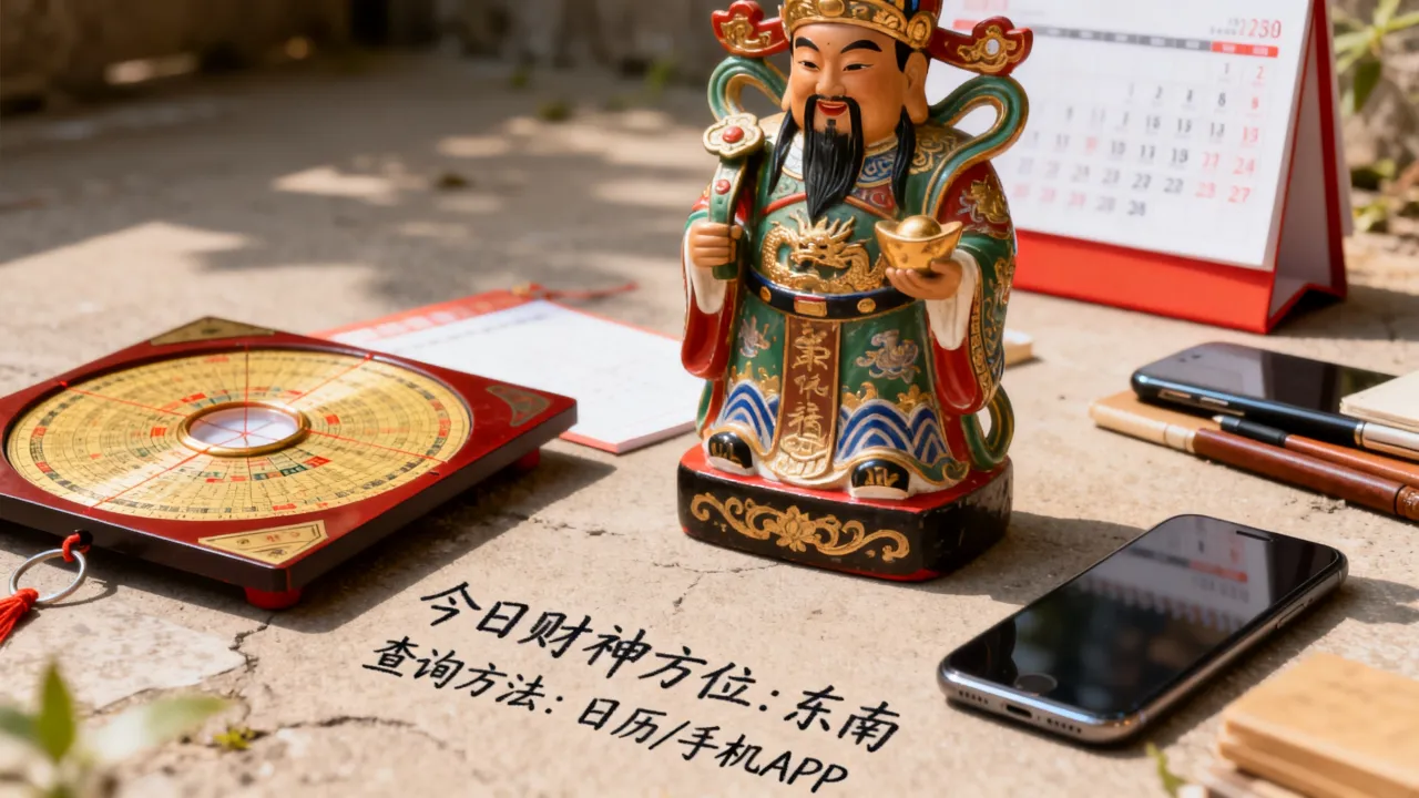 今日阴历财神位置在哪里,今天财神方位查询怎么查 今日阴历财神位置在哪里,今天财神方位查询怎么查