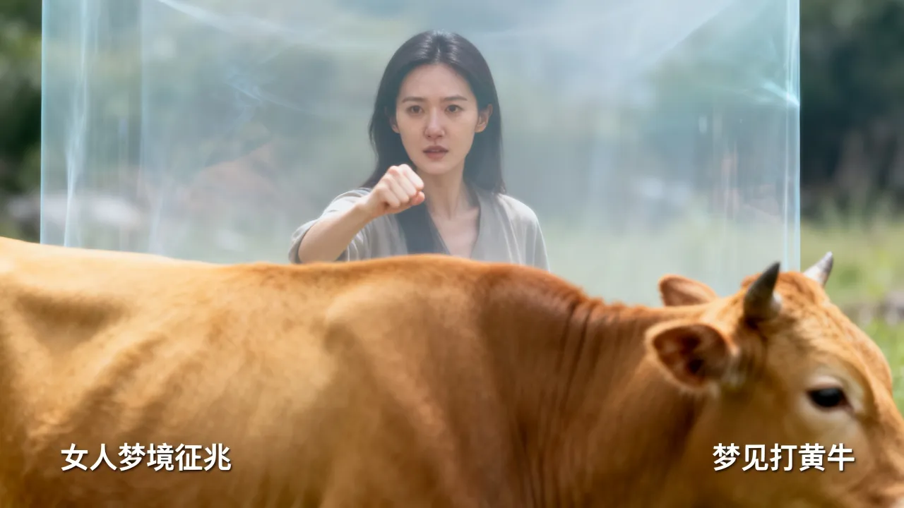 梦见打黄牛代表着什么，女人梦见打黄牛有何征兆