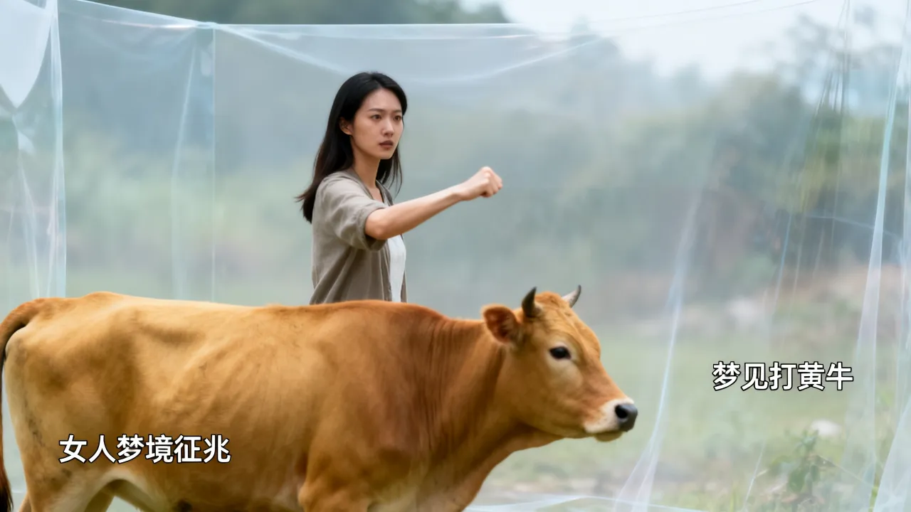 梦见打黄牛代表着什么，女人梦见打黄牛有何征兆