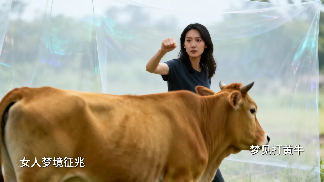 梦见打黄牛代表着什么，女人梦见打黄牛有何征兆