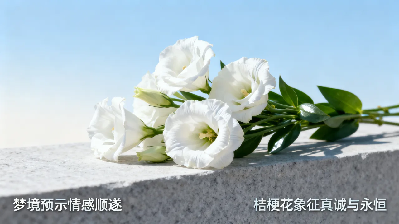 梦到桔梗花预示什么，梦见桔梗花开是好是坏