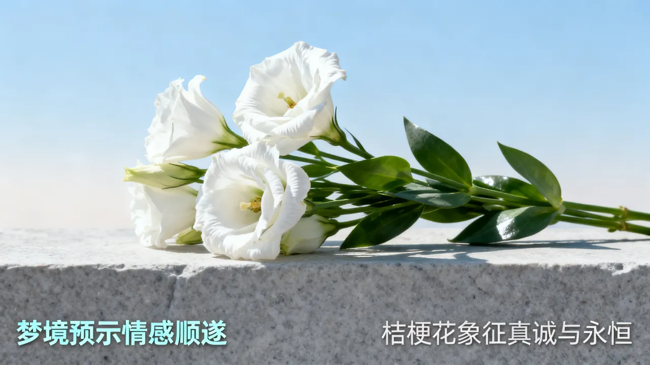 梦到桔梗花预示什么，梦见桔梗花开是好是坏