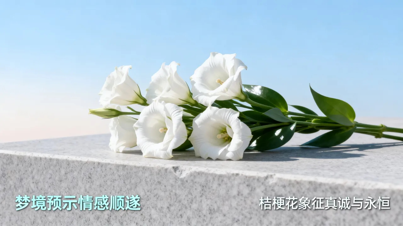 梦到桔梗花预示什么，梦见桔梗花开是好是坏