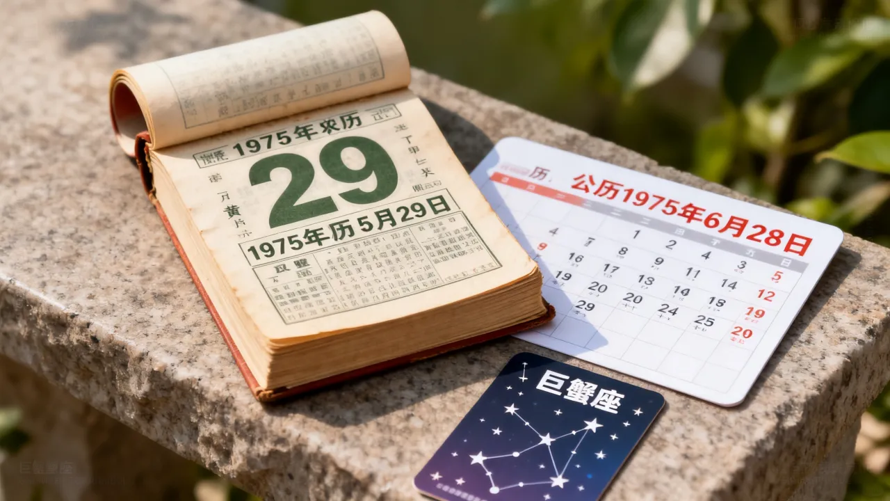 1975阴历5.29是什么星座,农历5.29是公历几月几号 1975阴历5.29是什么星座,农历5.29是公历几月几号