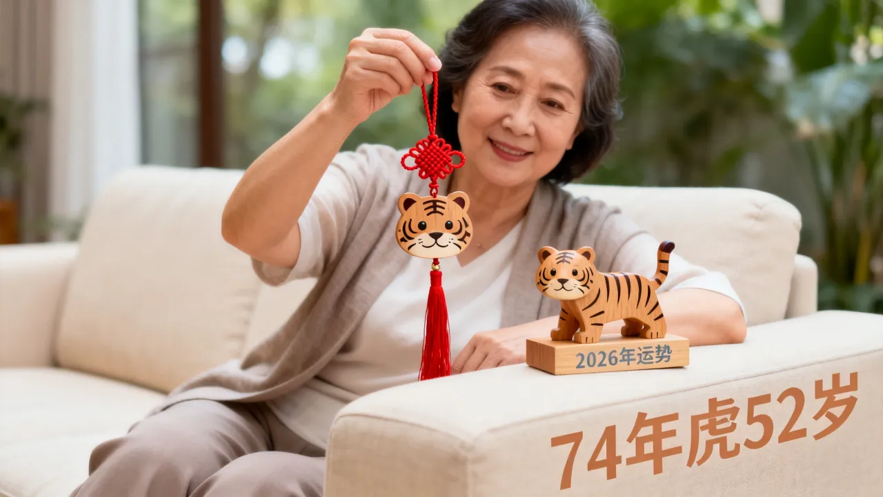 2026年属虎全年运势如何？74年虎52岁现状怎么样？