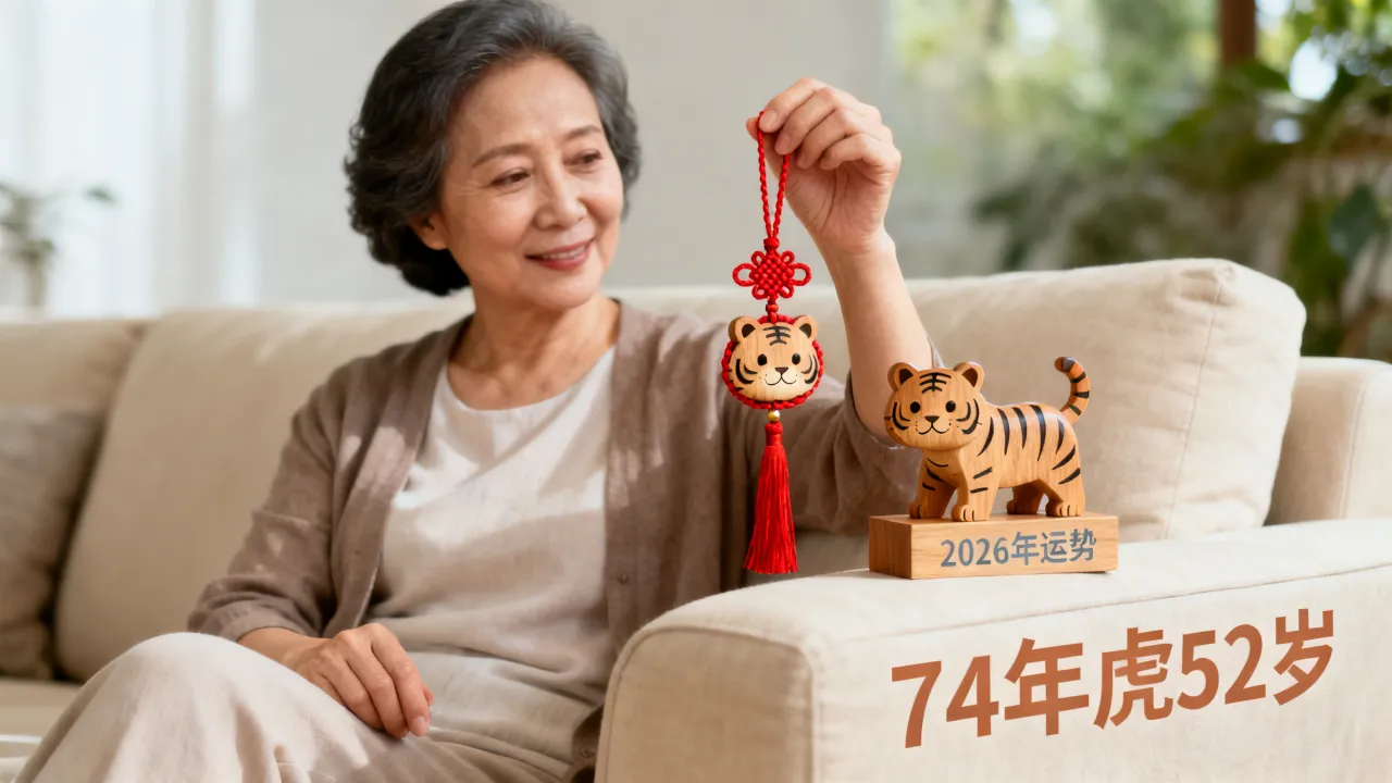 2026年属虎全年运势如何？74年虎52岁现状怎么样？
