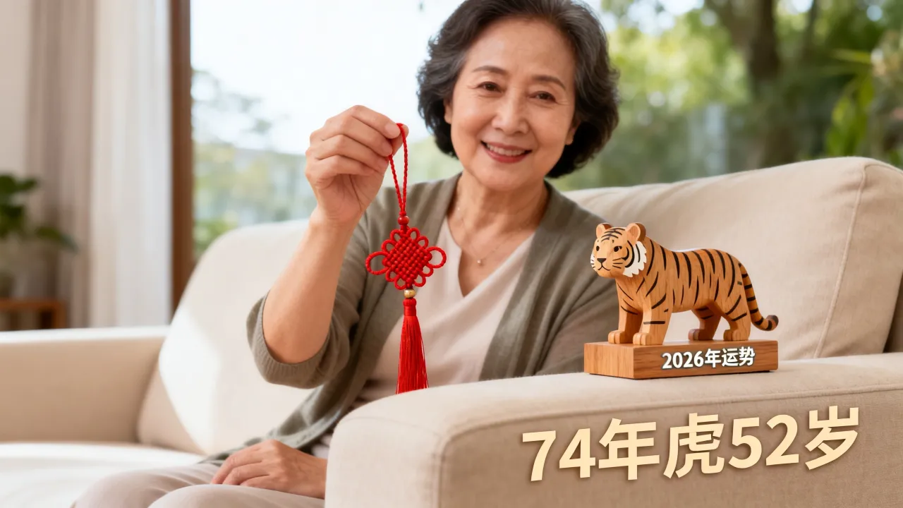 2026年属虎全年运势如何？74年虎52岁现状怎么样？