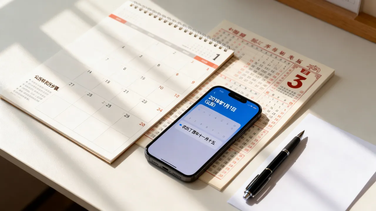 2018年公历阴历怎么转化？公历转农历是什么？