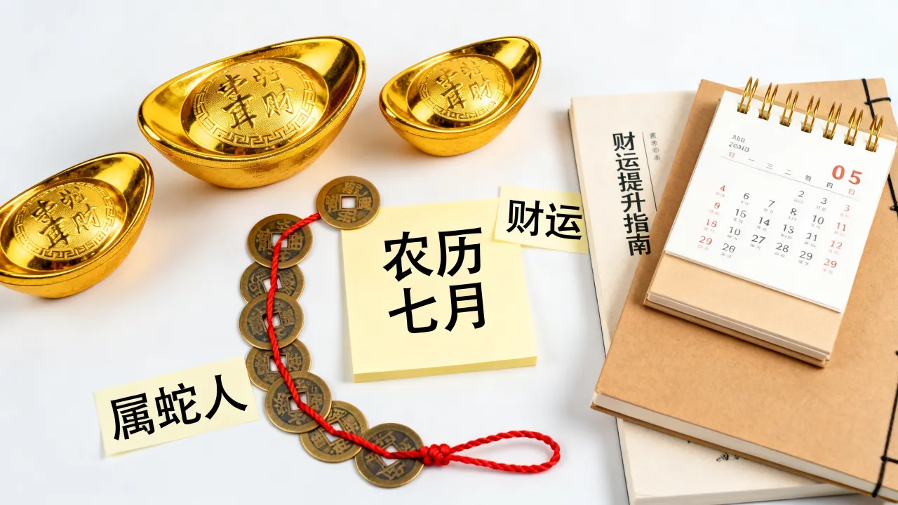 属蛇人农历七月财运怎么样，属蛇农历七月财运如何提升