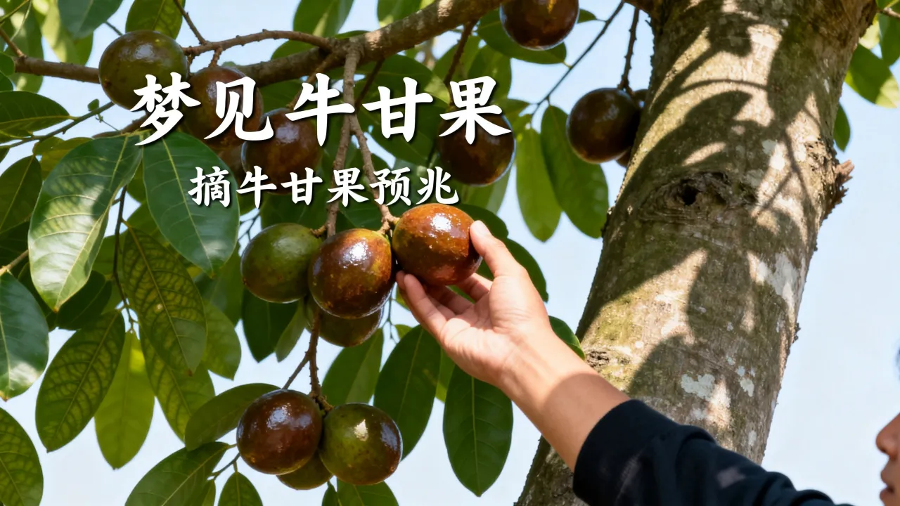 梦见牛甘果是啥意思,梦见摘牛甘果有什么预兆? 梦见牛甘果是啥意思,梦见摘牛甘果有什么预兆?