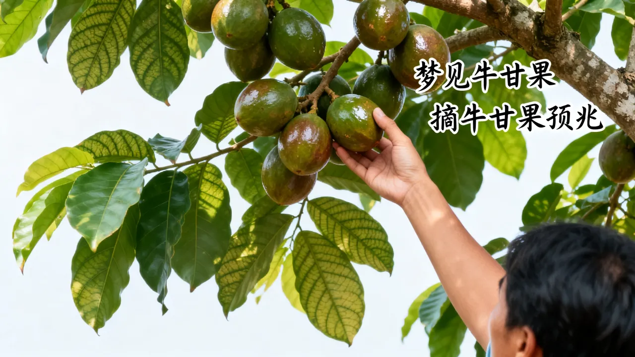 梦见牛甘果是啥意思,梦见摘牛甘果有什么预兆? 梦见牛甘果是啥意思,梦见摘牛甘果有什么预兆?