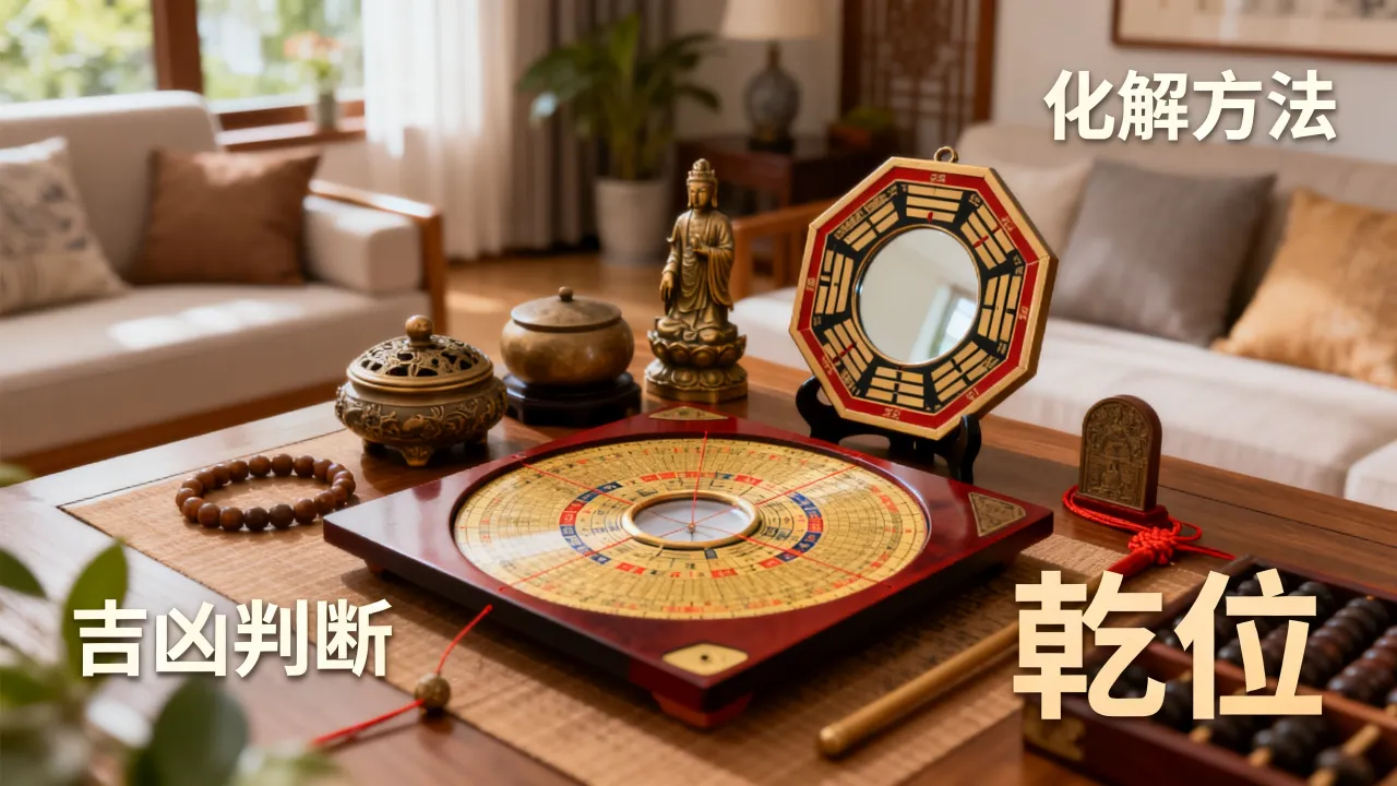 怎么测家里乾位吉凶,家里乾位风水不好怎么化解 怎么测家里乾位吉凶,家里乾位风水不好怎么化解