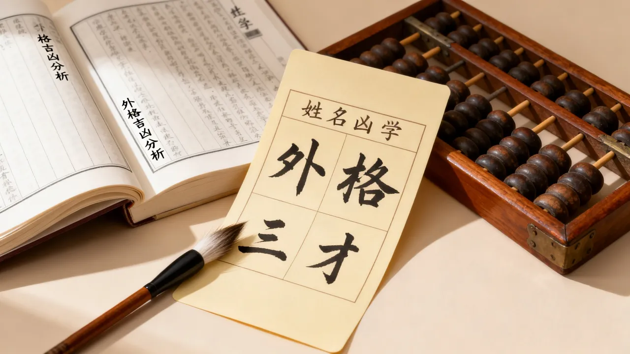 姓名三才五格外格吉凶怎么看，外格吉凶影响一生命运吗？