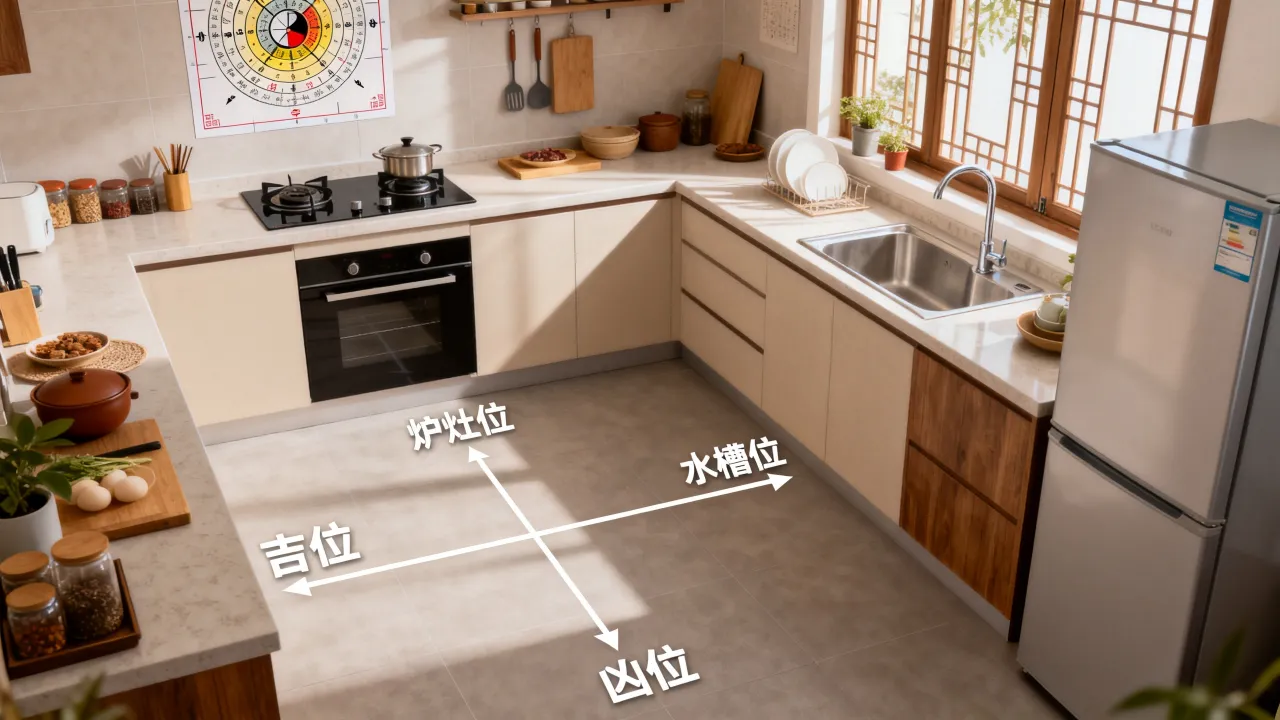 厨房怎么看吉凶位,厨房风水吉凶方位怎么看才准确? 厨房怎么看吉凶位,厨房风水吉凶方位怎么看才准确?