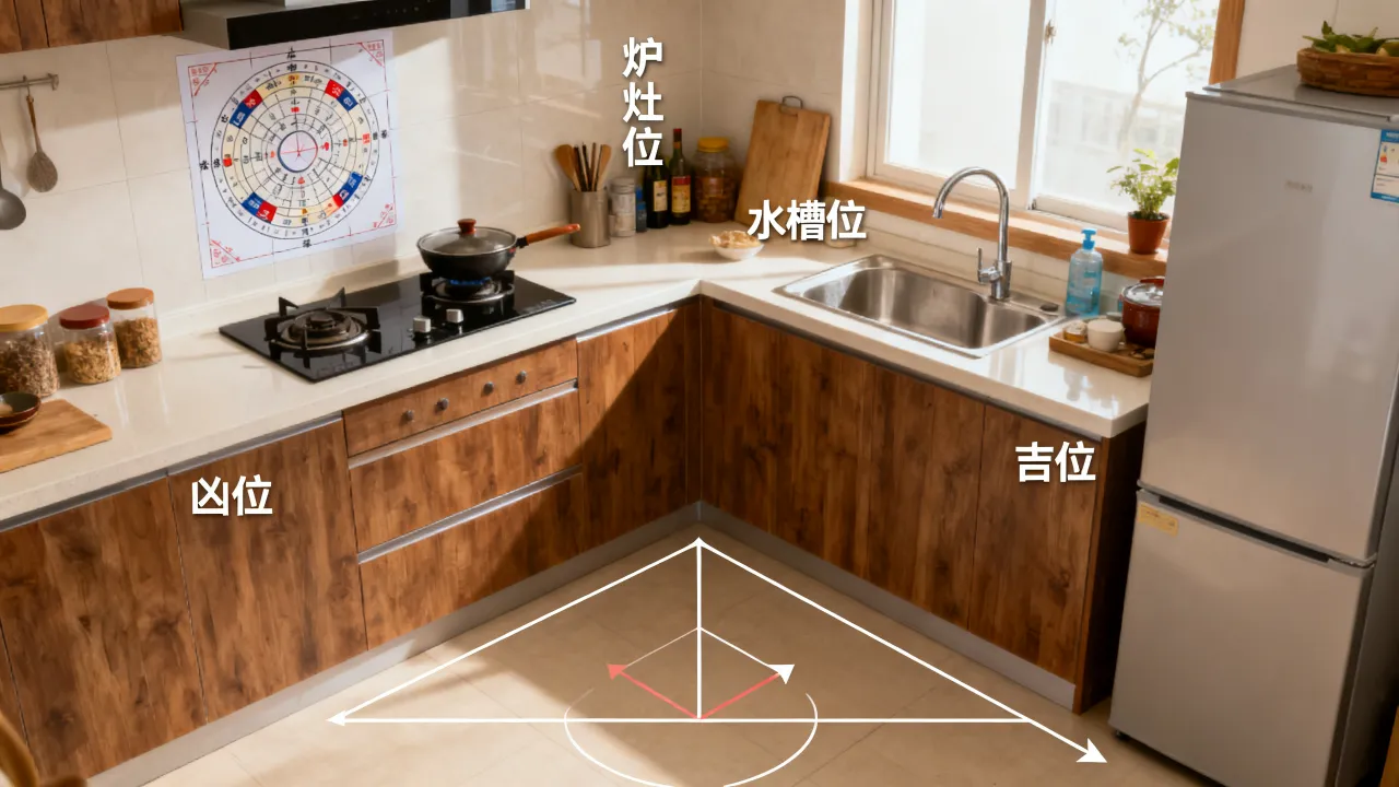 厨房怎么看吉凶位,厨房风水吉凶方位怎么看才准确? 厨房怎么看吉凶位,厨房风水吉凶方位怎么看才准确?