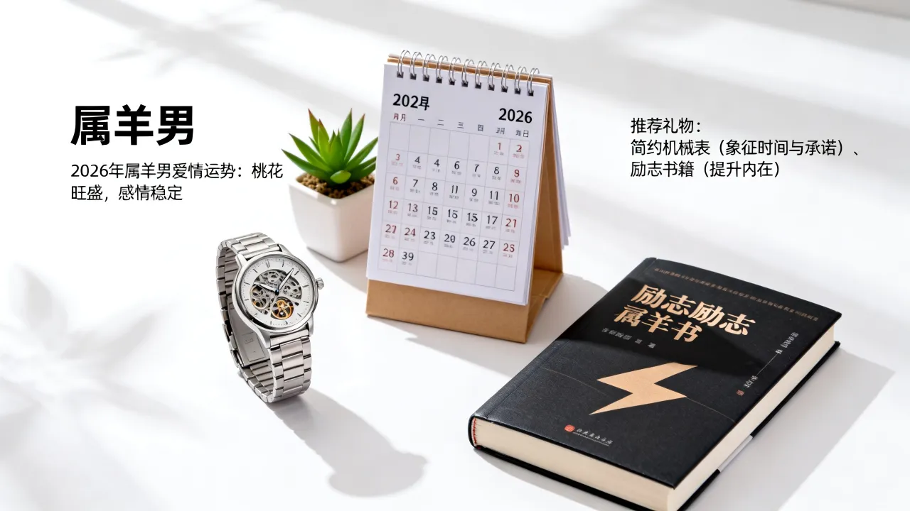 属羊男2026年爱情运势如何,送属羊男人的礼物该选什么? 属羊男2026年爱情运势如何,送属羊男人的礼物该选什么?