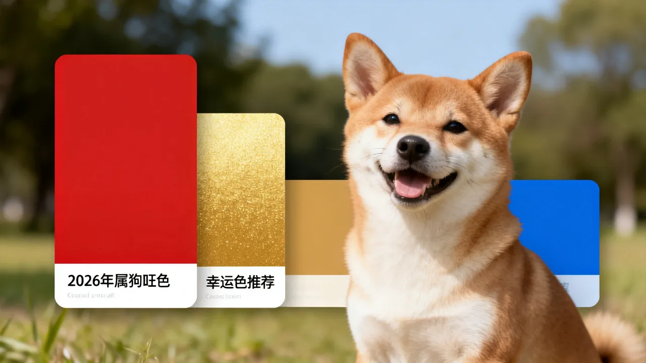 宋韶光2026年属狗旺色是什么颜色，2026年属狗幸运色旺色怎么选？