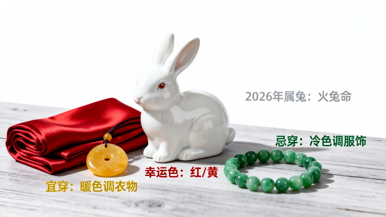 2026年属兔是什么命?2026年生肖兔穿什么颜色最旺? 2026年属兔是什么命?2026年生肖兔穿什么颜色最旺?