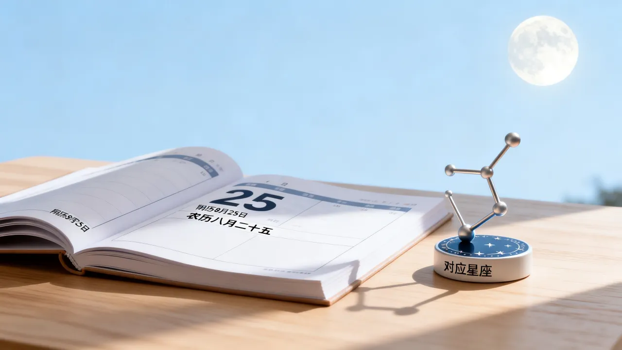 阴历8月25日是什么日子，农历八月二十五是什么星座？